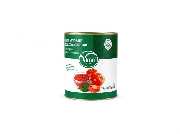 Pasta de tomate doble concentrado Vima 6.6Lb
