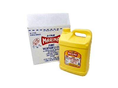 Cajas de aceite vegetal Marina 2u 17.5Lb por U