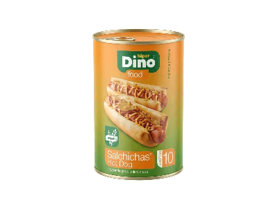 Salchichas hot dog Dino 225g