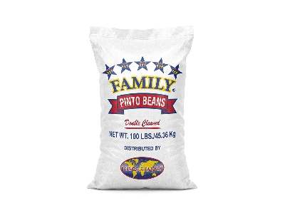 Saco de frijol pinto FAMILY 100Lb
