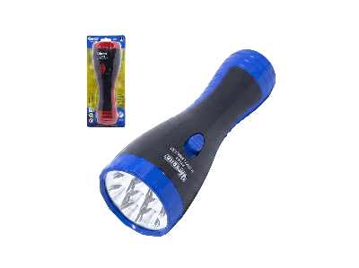 Linterna con 7 bombillas led