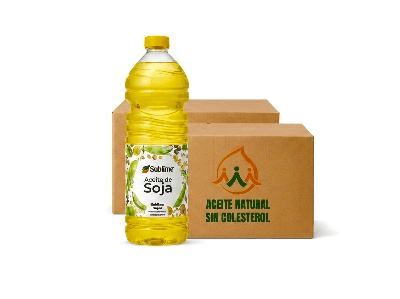 Cajas de aceite de soja Sublime 20u 900ml