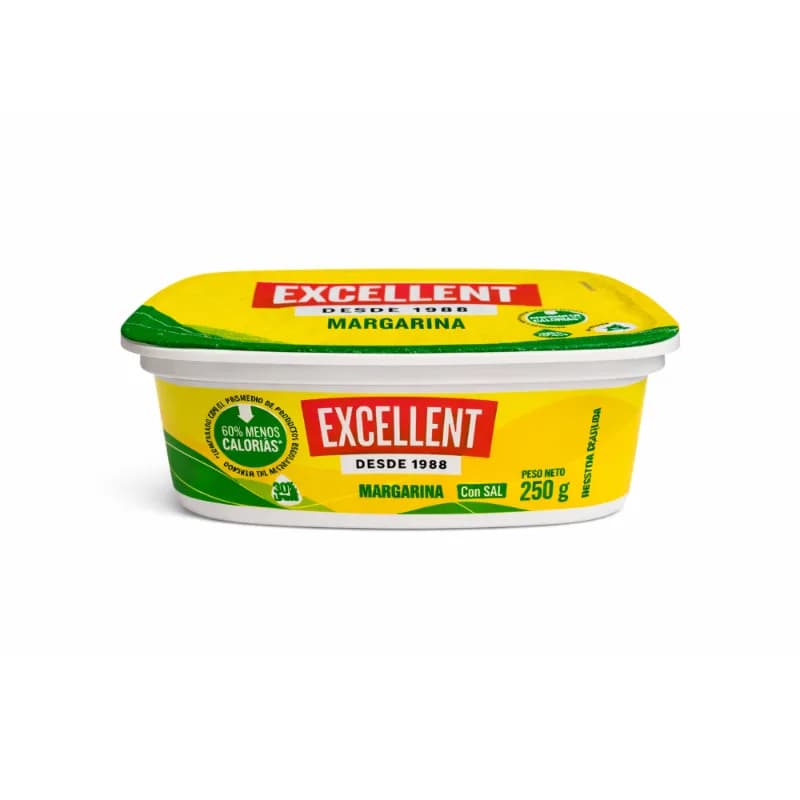 Margarina con sal gloria EXCELLENT 250g