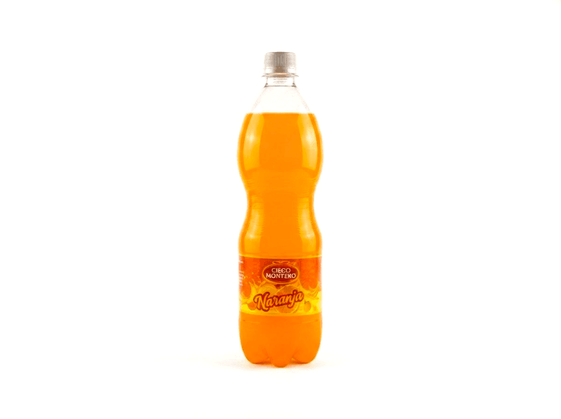 Refresco ciego montero naranja 1.5Lts