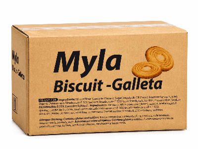 Caja de galletas Myla 11Lb