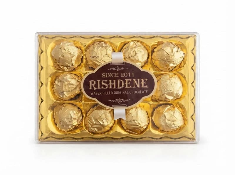 Caja de bombones Rishdene (12 unidades)