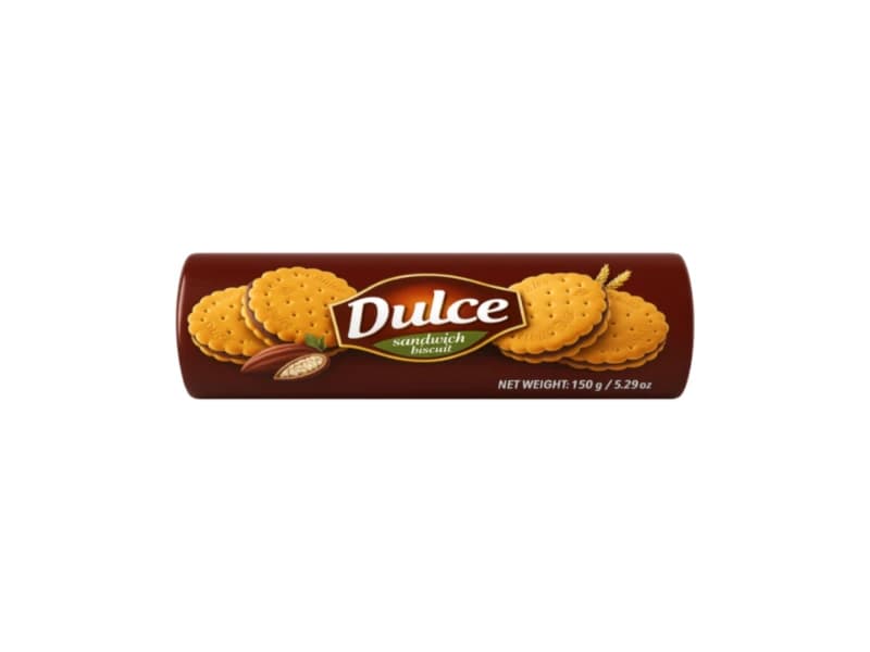 Galleta sabor chocolate 150g